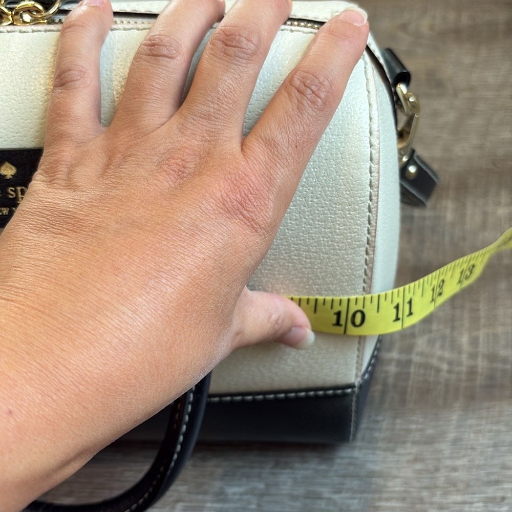 Kate Spade Black and White Satchel - Picture 11 of 14